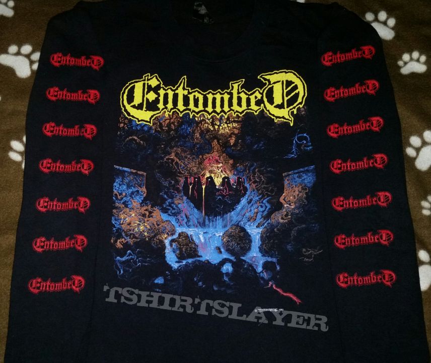 ENTOMBED- Clandestine 1991 Longsleeve (Version #3)