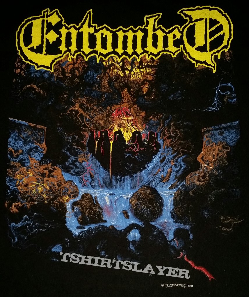 ENTOMBED- Clandestine 1991 Longsleeve (Version #3)