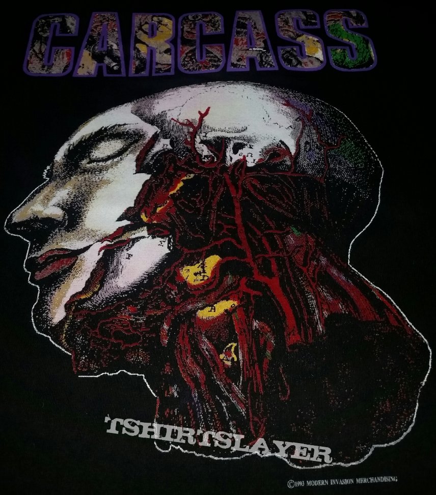 CARCASS- NecroHead/Necroticism/Tools Of The Tr@de 1993 T-shirt 