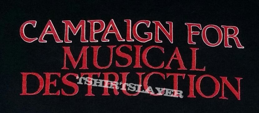 Napalm Death- Campaign For Musical Destruction US Tour longsleeve (Version #1)
