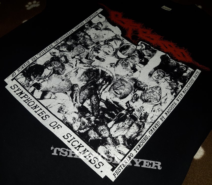 CARCASS- Reek Of Putrefaction/Symphonies Of Sickness 1989 T-shirt