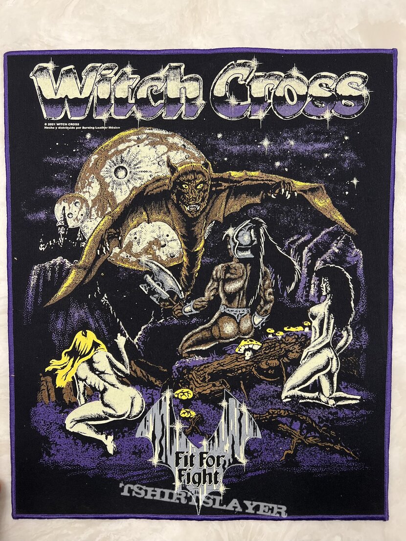 Witch Cross Fit for Fight Back Patch