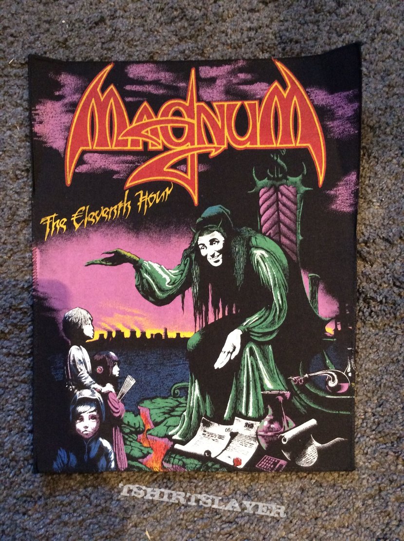 Magnum - The Eleventh Hour old deadstock backpatch