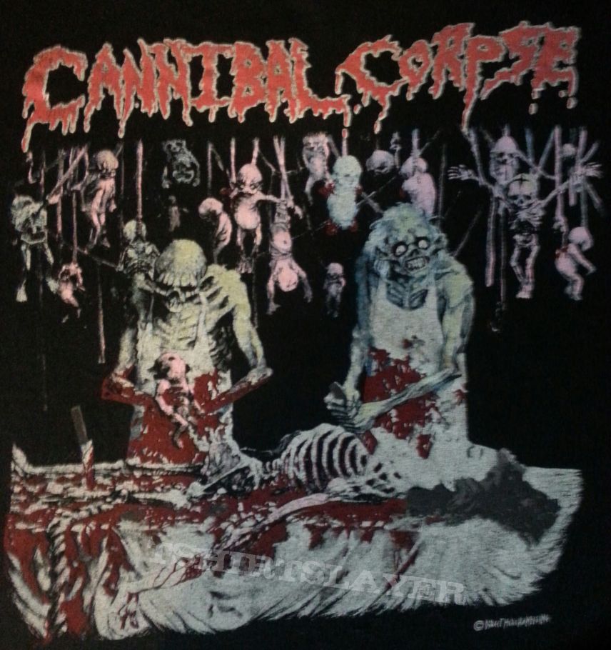 Cannibal corpse - Butchered at birth  European tour 1992 