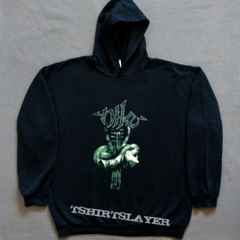 Nile - 2002 - In Their Darkened Shrines EU tour hoodie