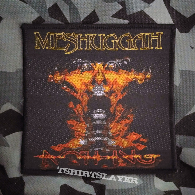 Meshuggah - Nothing - patch Meshuggah - Nothing - patch