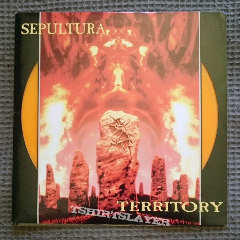 Sepultura - Territory LP single 7&quot; [Orange]