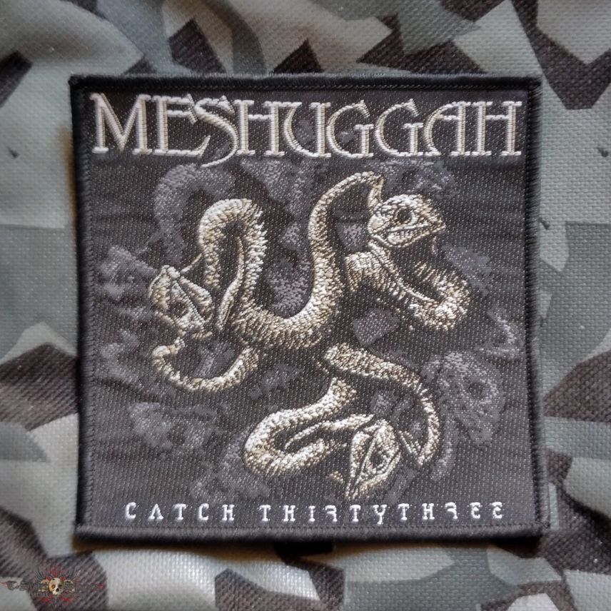 Meshuggah - Catch Thritythree - patch