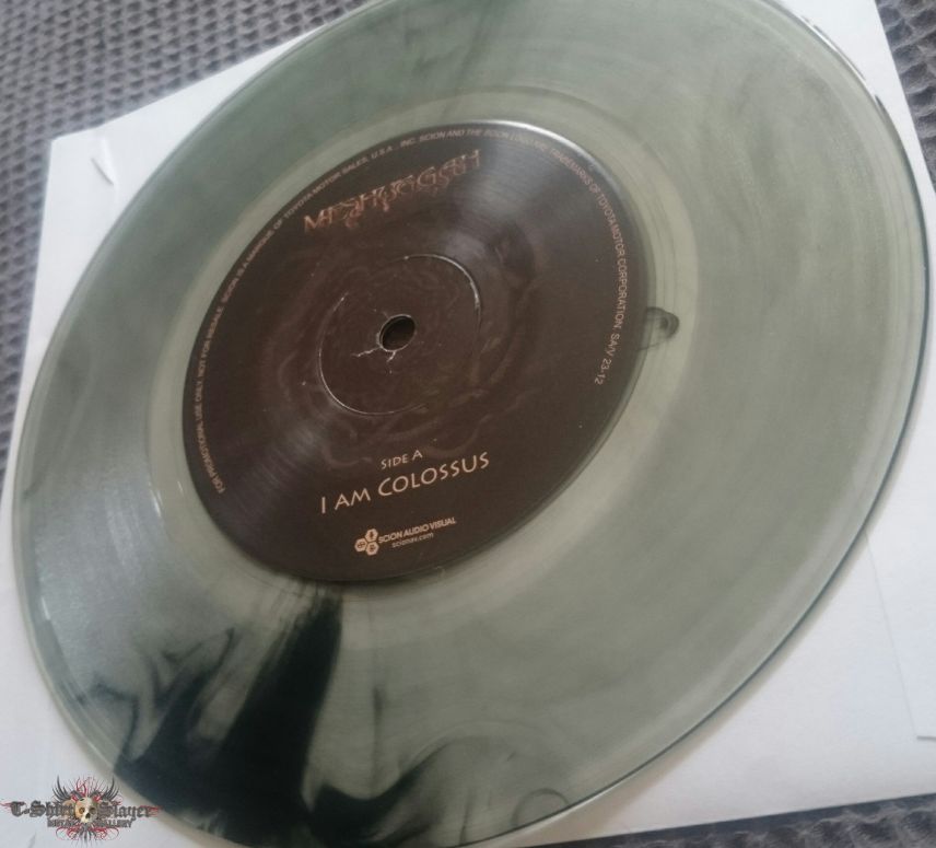 Meshuggah - I Am Colossus 7&quot; Single [Clear/Black Smoke]