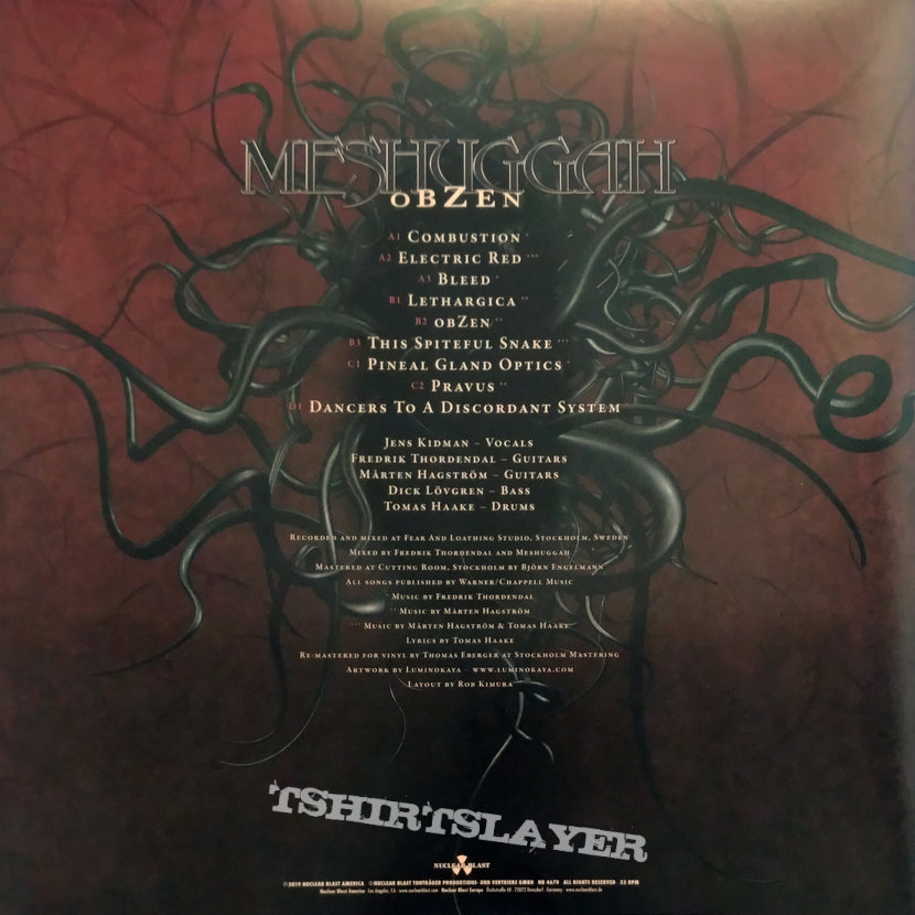 Meshuggah - 2019 - Obzen Remaster