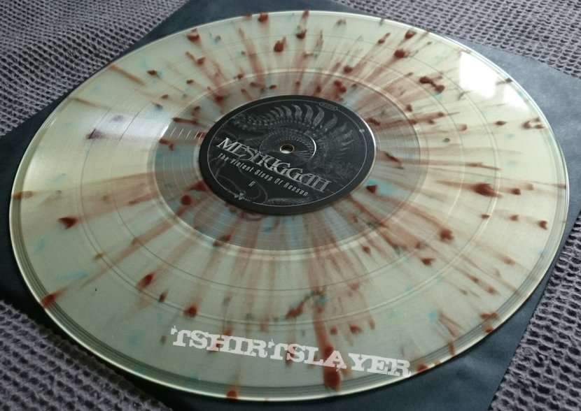 Meshuggah - The Violent Sleep of Reason LP [brown/blue splatter]