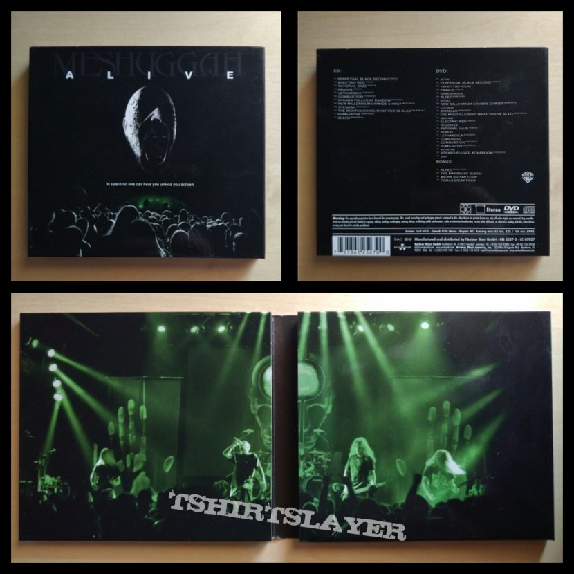 Meshuggah - Alive [CD+DVD] | TShirtSlayer TShirt and BattleJacket Gallery