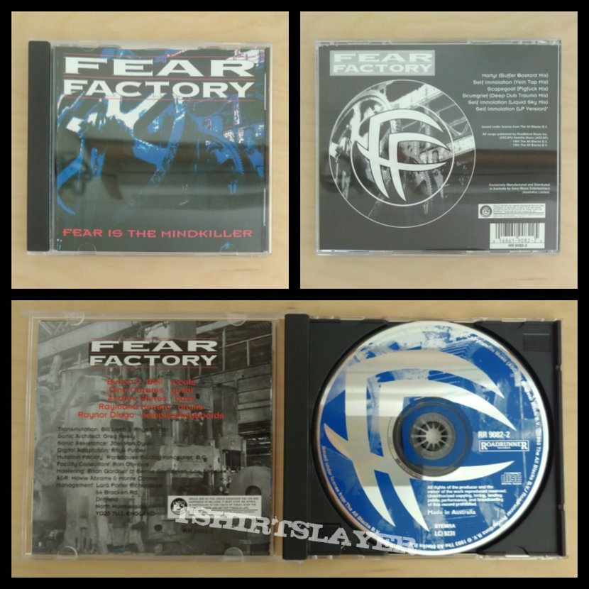 Fear Factory - 1993 - Fear is the Mindkiller CD