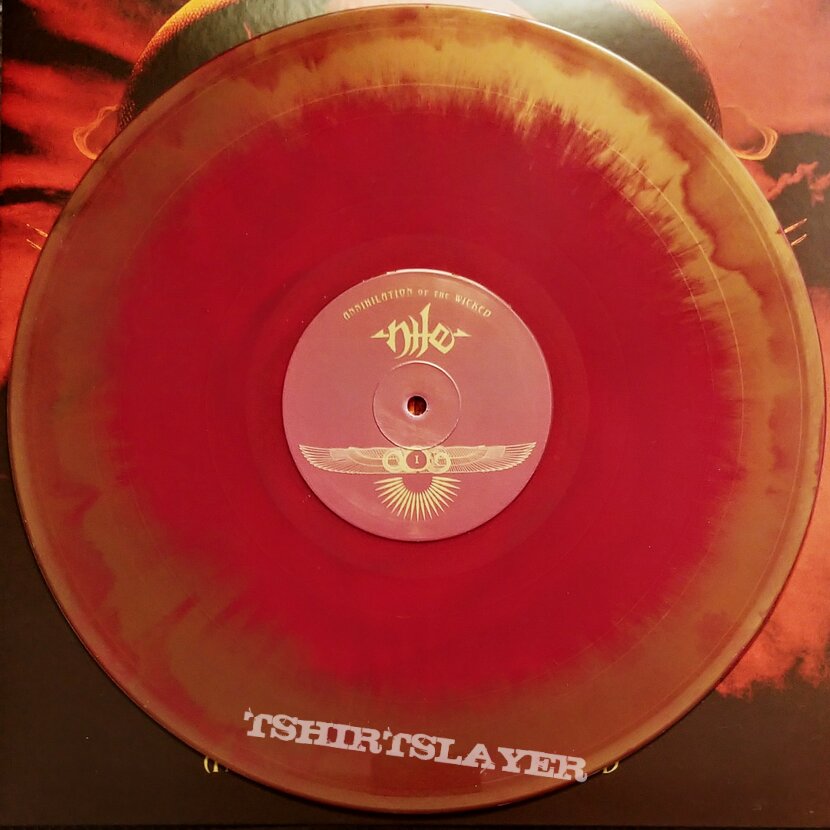 Nile - Annihilation of the Wicked LP [Red/Gold] [etched]