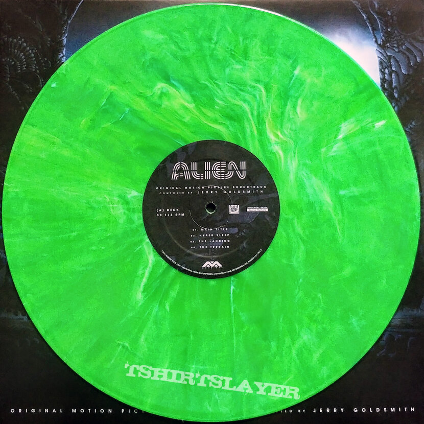 Jerry Goldsmith - Alien LP [alien blood green]
