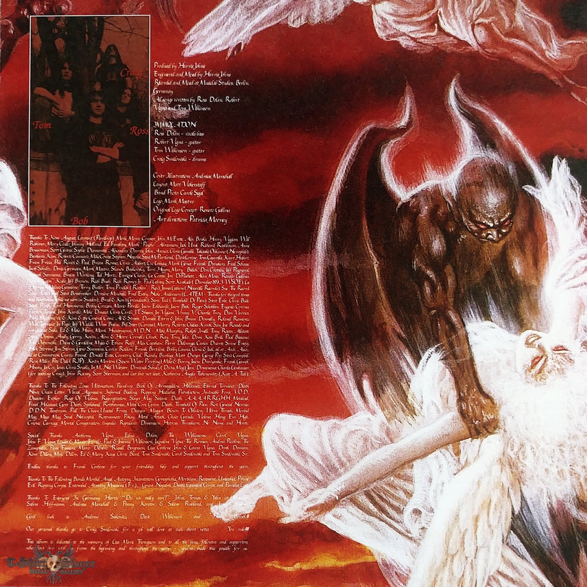 Immolation - Dawn of Possession LP [red]