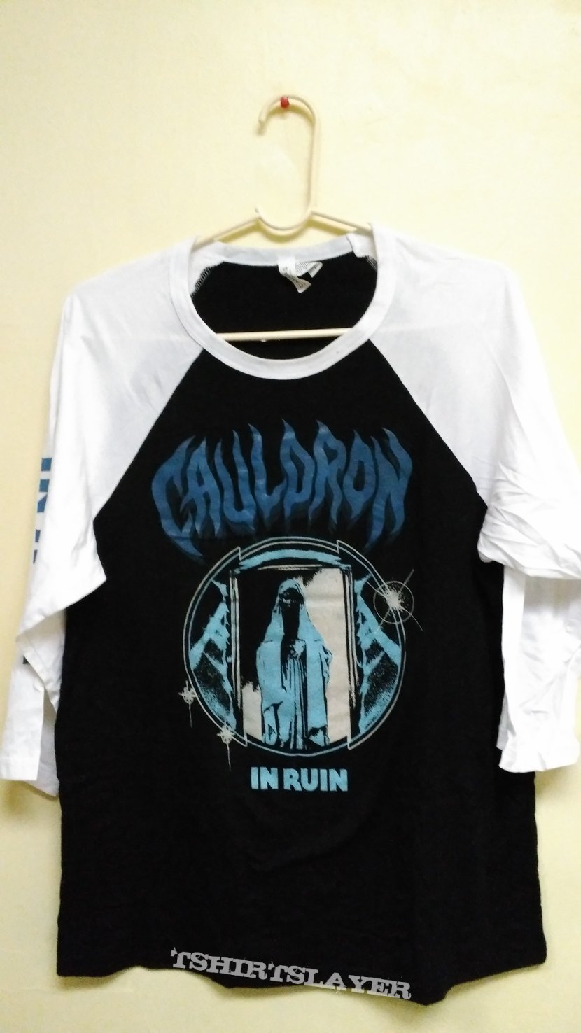 Cauldron - In Ruin Raglan shirt