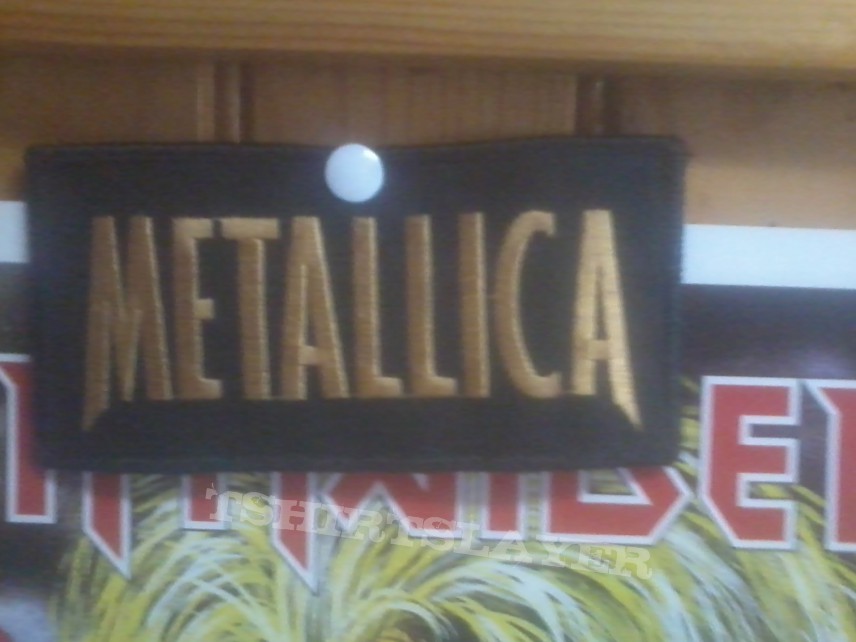 Metallica Logo Patch