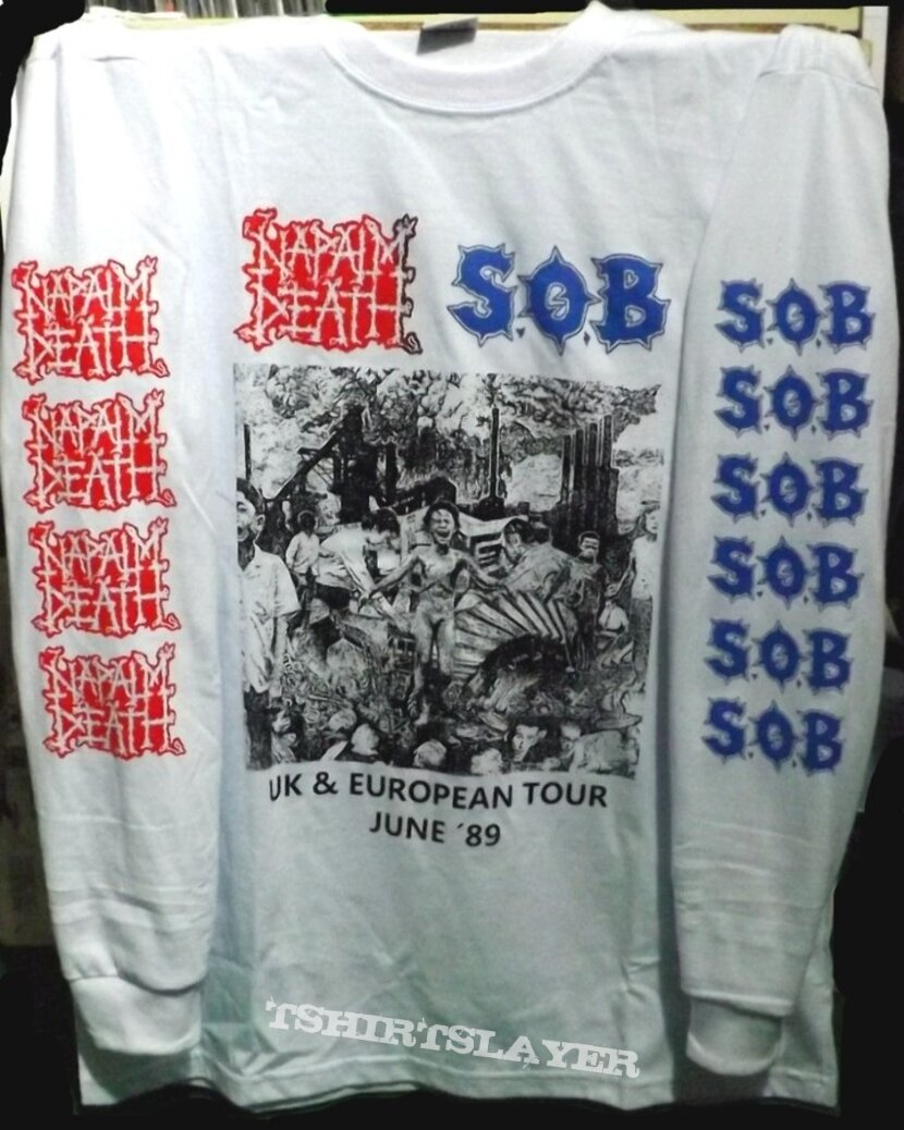 直営店に限定 sob Core / NAPALM napalm death zorlac Side ハードコア