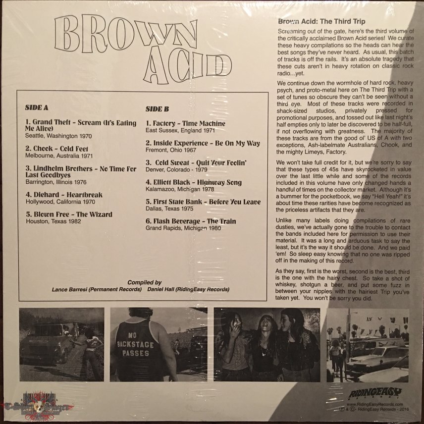 Grand Theft Various Artists - Brown Acid: The Third Trip Grand Theft Various Artists - Brown Acid: The Third Trip