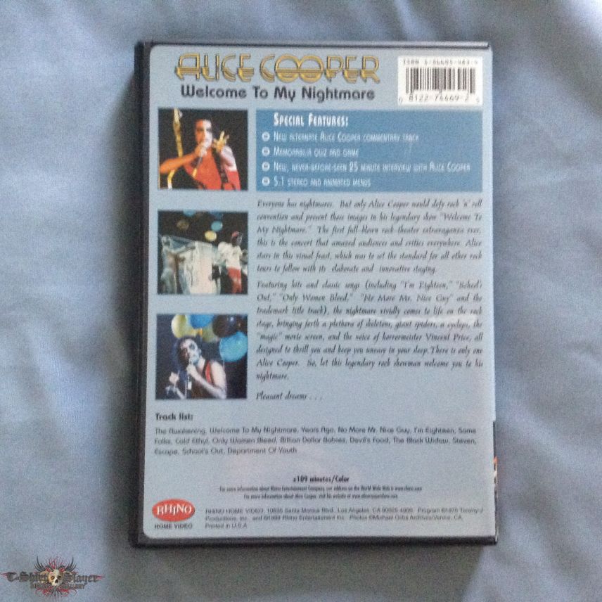 Alice Cooper - Welcome to My Nightmare DVD 