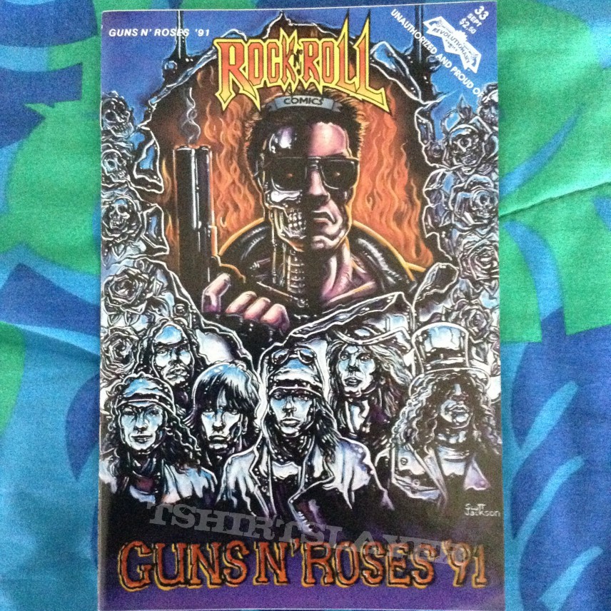 Rock N&#039; Roll Comics Issue #33: Guns N&#039; Roses &#039;91