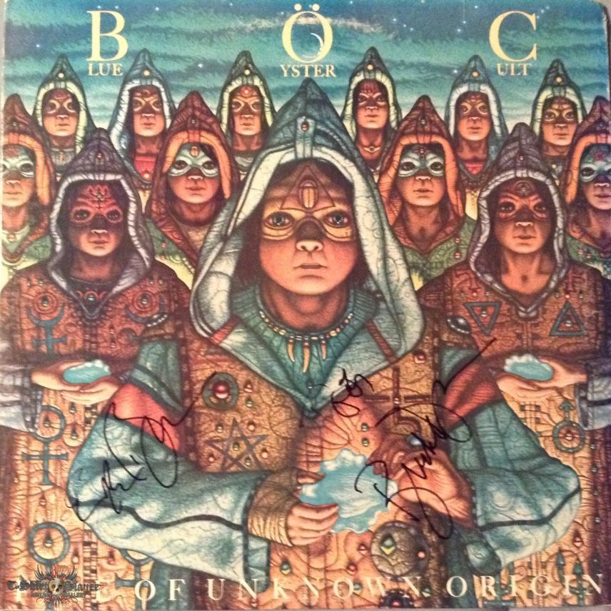 Blue Öyster Cult - Fire of Unknown Origin (Signed by Eric Bloom and Buck Dharma)