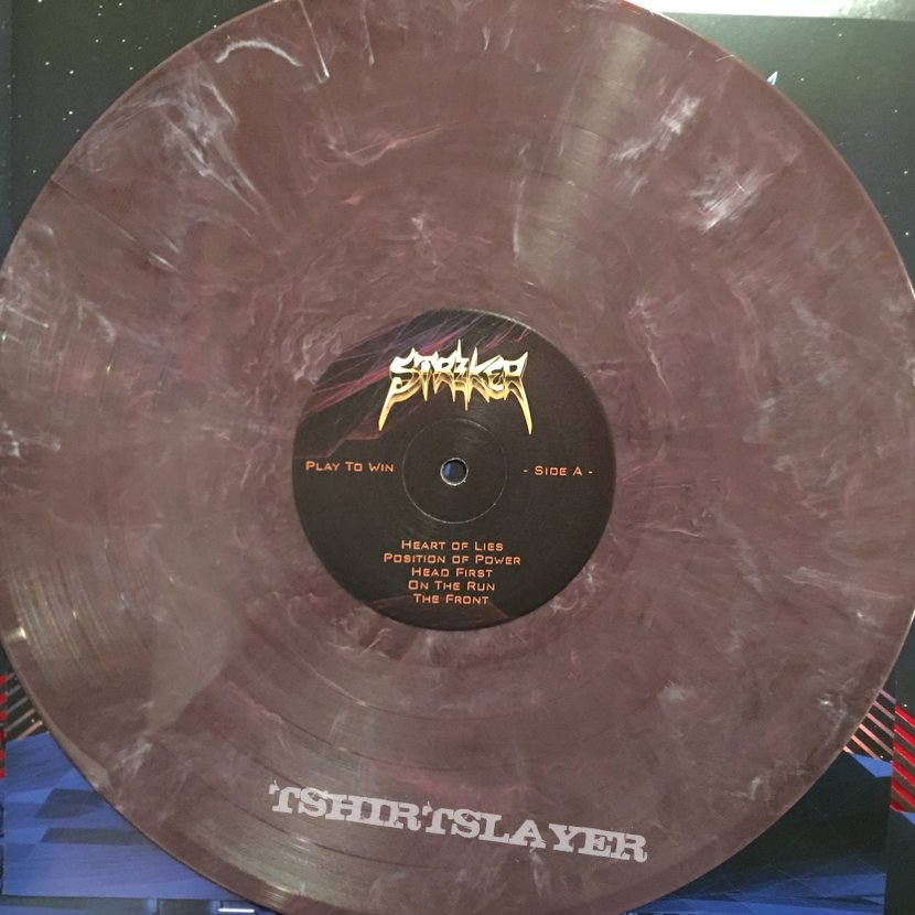 Striker (Canada) - Play to Win (Signed by the whole band)