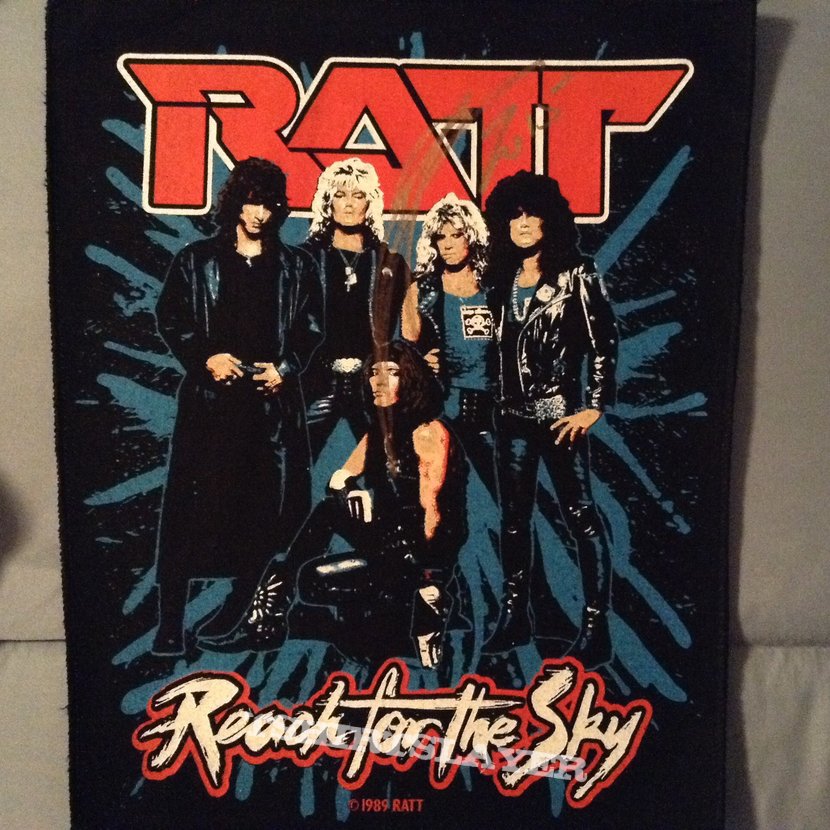 Ratt - Reach for the Sky Back Patch (Signed by Stephen Pearcy)
