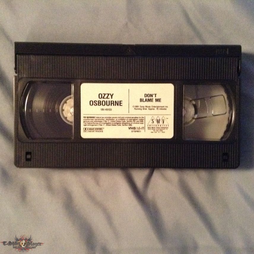Ozzy Osbourne - Don&#039;t Blame Me VHS