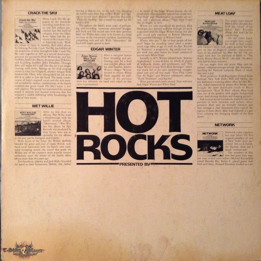 Meat Loaf Various Artists - Hot Rocks (Promo Copy)