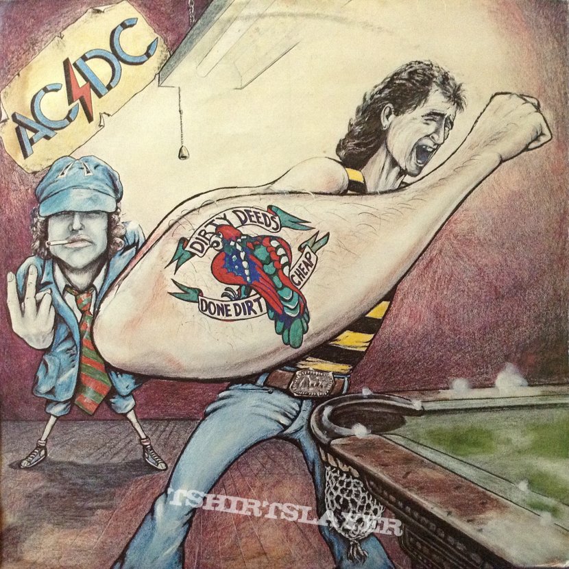 AC/DC - Dirty Deeds Done Dirt Cheap (Australian Pressing)