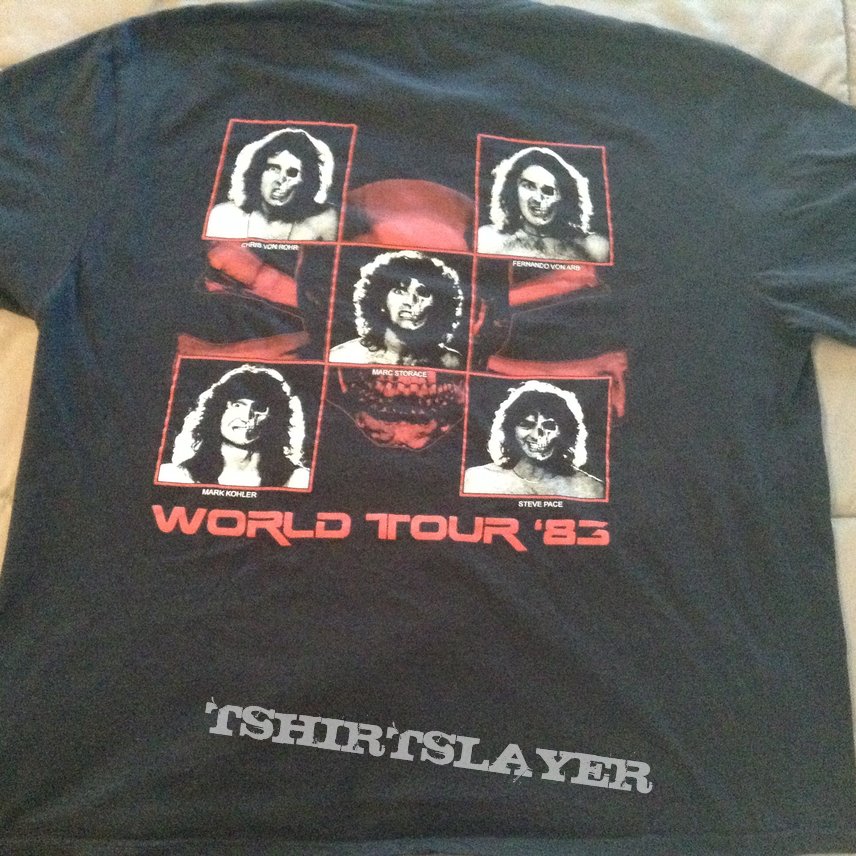 Krokus - Headhunter World Tour &#039;83 shirt
