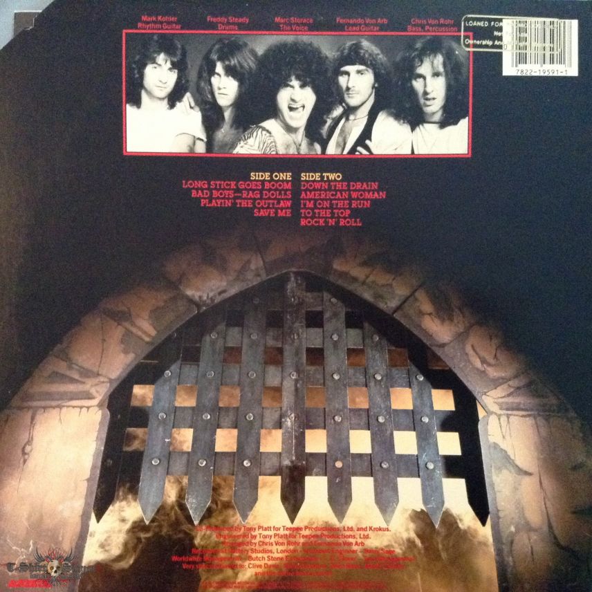 Krokus - One Vice at a Time (Promo Copy)