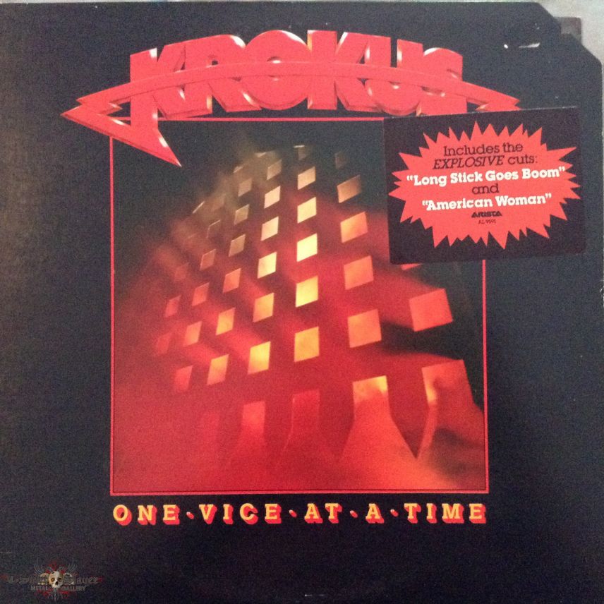 Krokus - One Vice at a Time (Promo Copy)