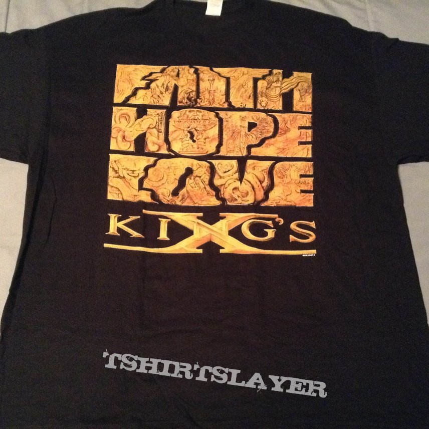 King&#039;s X - Faith Hope Love shirt