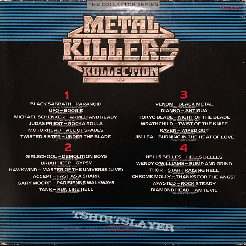 Black Sabbath Various Artists - Metal Killers Kollection