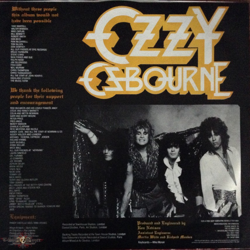 Ozzy Osbourne - The Ultimate Sin