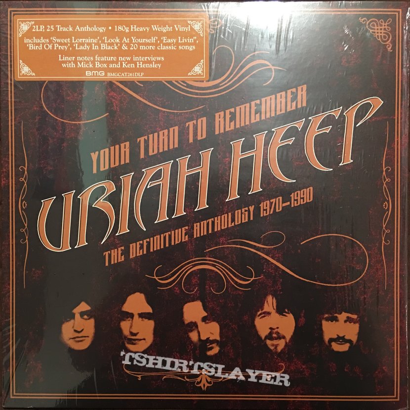 Uriah Heep - Your Turn to Remember: The Definitive Anthology 1970-1990
