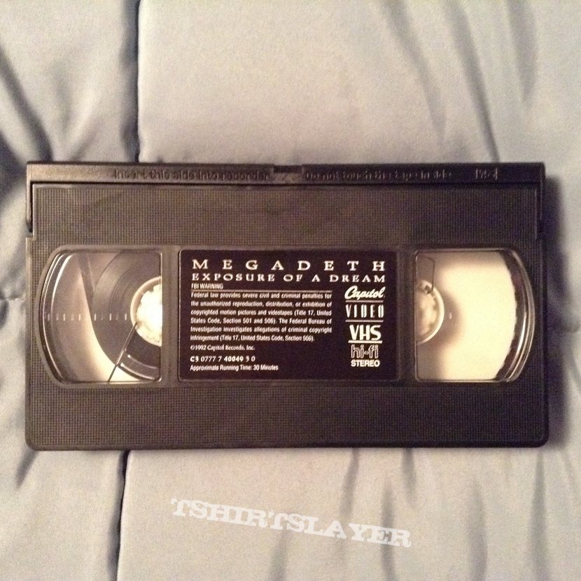 Megadeth - Exposure of a Dream VHS