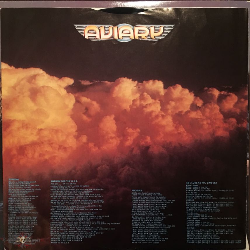 Aviary - Aviary (Promo Copy)