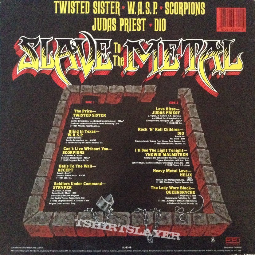 Twisted Sister Various Artists - Slave to the Metal