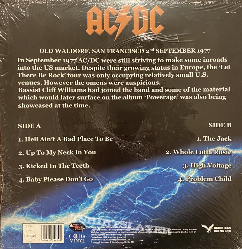 AC/DC - Maximum Voltage