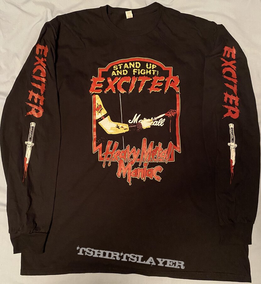 Exciter - Heavy Metal Maniac longsleeve shirt