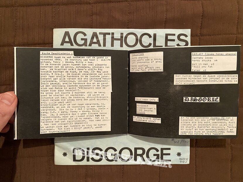 Agathocles / Disgorge (Belgium) - Split