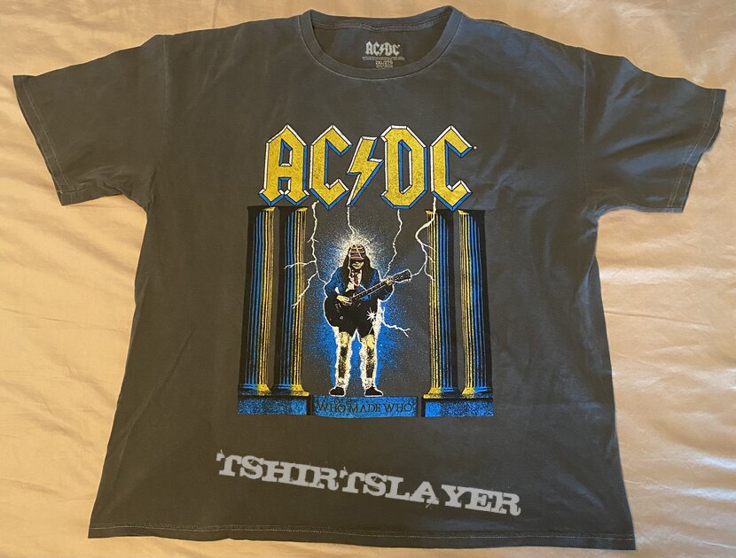 AC/DC - Who Made Who Tour 1986 shirt