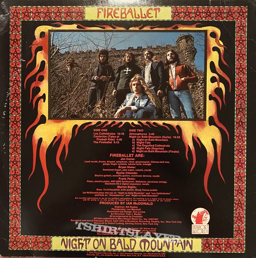 Fireballet - Night on Bald Mountain (Promo Copy)