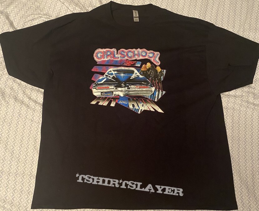 Girlschool - Hit and Run shirt