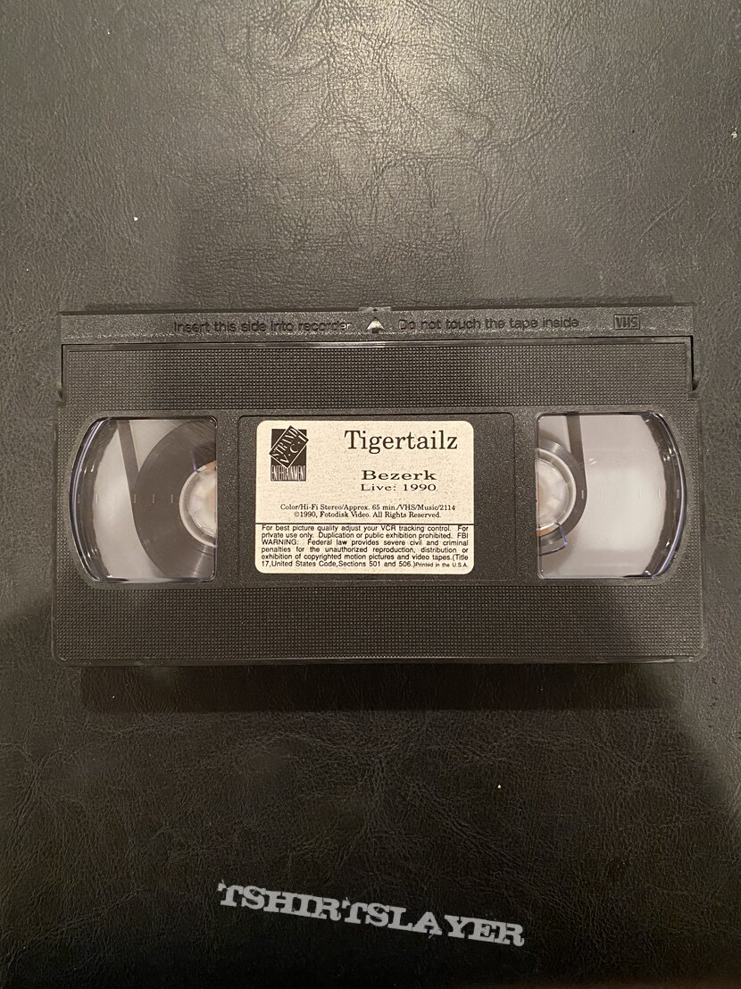 Tigertailz - Bezerk Live: 1990 VHS