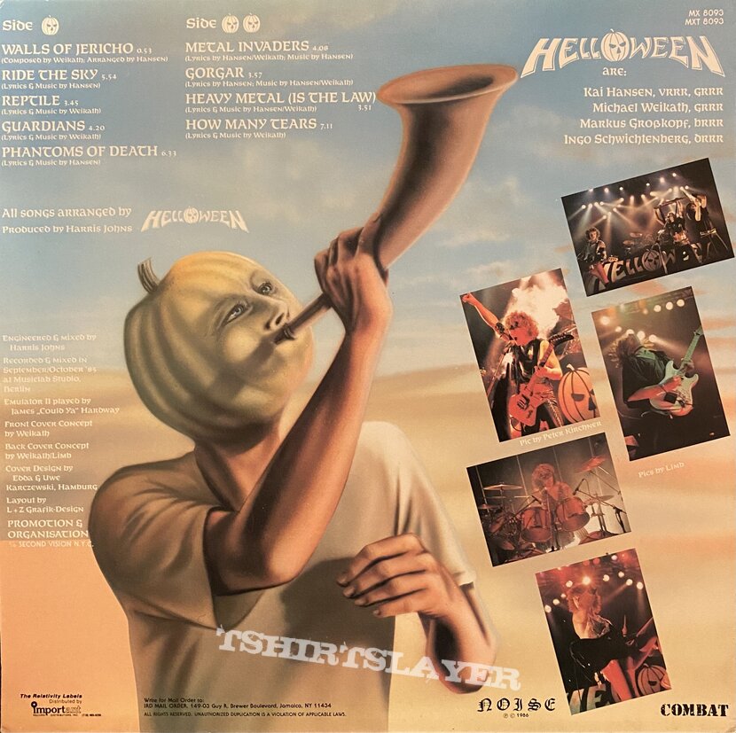 Helloween - Walls of Jericho (U.S. Edition)